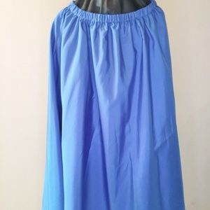 Blue skirt